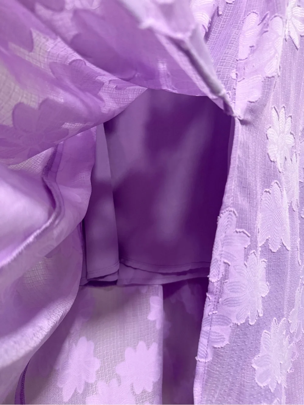ASTR the label Lavender Floral Midi Dress - Picture 3 of 6